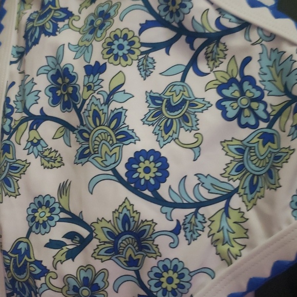 Print High Waisted Tummy Control Bikini Set - Picture 6 of 9